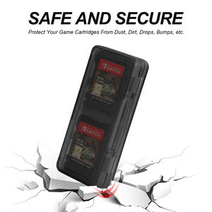 Estuche de Almacenamiento de Plástico 4 en 1 para Tarjetas de Juego, Caja Protectora para Cartuchos de <span class=keywords><strong>Nintendo</strong></span> Switch <span class=keywords><strong>Lite</strong></span> - Product Image 3