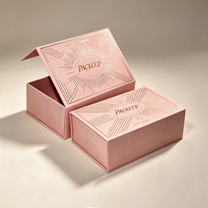 Boîtes cadeaux <span class=keywords><strong>classiques</strong></span> carrées personnalisées en forme de livre avec couvercle magnétique pour bougies - Product Image 4