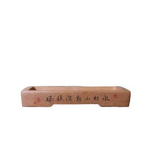 Maceta Rectangular para Bonsái de Arcilla Morada Hecha a Mano, con Retención de Agua, para Mesa, Estilo Su Bing - Product Image 5
