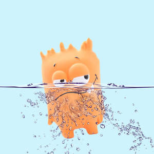 ของเล่นสัตว์เลี้ยงแบบมีเสียงเอี๊ยดเอ๊ยด ทำจากยางธรรมชาติ เป็นมิตรต่อสิ่งแวดล้อม ของเล่นสุนัขแบบมีเสียง ช่วยฝึกกัดแทะ ทำความสะอาดฟัน - Product Image 3