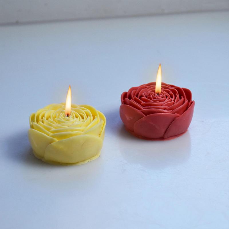3D Silicone DIY Homemade Candle Making Aromatherapy Scented Mold easy to demold Sculpture Room Decorative Plaster Mold Art Craft