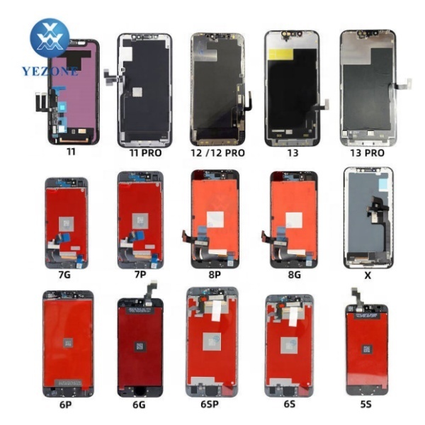Factory Price Wholesale Lcd for Iphone 6 6S 7 8 Plus X 11 12 13 14 15 Pro Max Screen for Iphone Iphone 6 Display