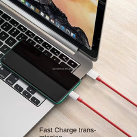 Vente chaude 65W Câble de chargeur rapide pour OnePlus 10 Pro 9RT 9R Warp Charge 65W Type-C Câble 100cm Câble de téléphone à charge rapide