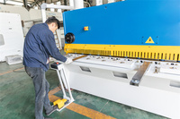 RAYMAX Industrielle Automatische Schneidemaschine für Metall und Stahl, Hydraulische CNC-Blechschere
