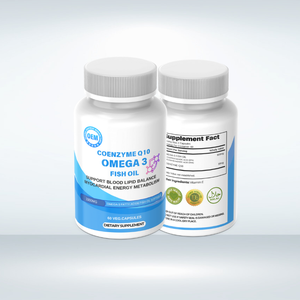 OEM <span class=keywords><strong>Coenzyme</strong></span> <span class=keywords><strong>Q10</strong></span> Softgel Capsules - 900mg Oméga-3 de haute pureté pour la santé cardiaque, le métabolisme énergétique et le soutien antioxydant, Vitamine - Product Image 1