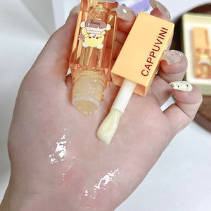 Cappuvini aceite <span class=keywords><strong>labial</strong></span> Natural orgánico Dumb Cute Bear Sleep <span class=keywords><strong>Labial</strong></span> membrana hidratante bálsamo <span class=keywords><strong>labial</strong></span> Set minerales ayuda a desvanecer las líneas de labios - Product Image 5