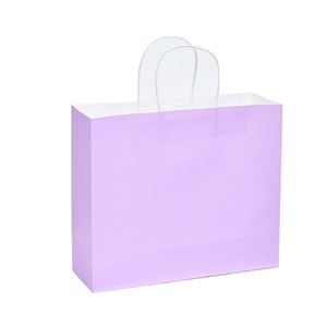 Custom Logo Reusable Eco Friendly Shopping Bags Recyclable High Quality Kraft Paper Tote Bags - Product Image 4