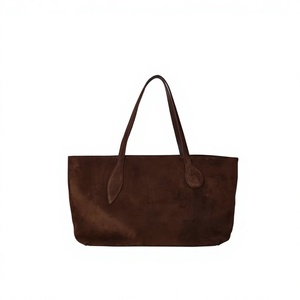 Sac fourre-tout en daim, mode minimaliste, ouverture supérieure, imperméable, motif pierre, chaînes, usage quotidien, toutes saisons, vert olive - Product Image 5
