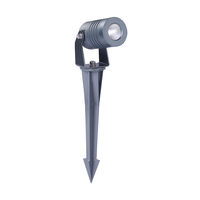 Projecteur LED COB 15W personnalisable, indice de protection IP65, DC24V, aluminium, pour jardin, options de réflecteur 30/45/60, lumière à intensité variable