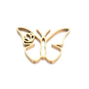 Yiwu acеon из нержавеющей стали различные формы животного логотип очарование фирменное название DIY Ювелирные изделия расширитель Drop <span class=keywords><strong>Tag</strong></span> вырезанный штампованный Шарм - Product Image 2