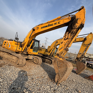 Excavatrice sur chenilles hydraulique d'occasion LonKing LG6225N modèle 2020, 21,8 tonnes, moteur Cummins 126 kW, quasi neuve et économique - Product Image 1
