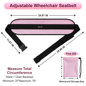 Arnés de Seguridad Ajustable para Pacientes, Correas de Sujeción para Silla de Cuidado de Ancianos, Cinturón de Seguridad para Silla de Ruedas, Previene Caídas, Fácil de Usar - Product Image 3