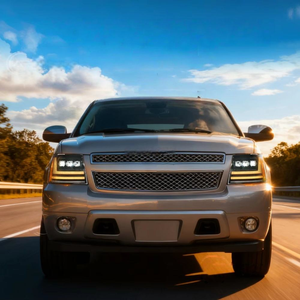 AURON 2007-2014 Chevrolet Tahoe Front Auto Headlight Kit-New <b>Plug</b> and Play 6000K 6000 Lumens <b>12V</b> 36W High Quality LED - Product Image 6