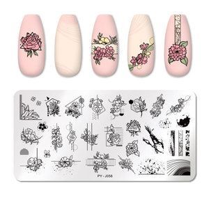 Kit de placa de herramientas para estampación de <span class=keywords><strong>uñas</strong></span>, sello de dibujos animados de marca privada, 3D, <span class=keywords><strong>flores</strong></span>, estampación de <span class=keywords><strong>uñas</strong></span> artísticas, plat, <span class=keywords><strong>2021</strong></span> - Product Image 5