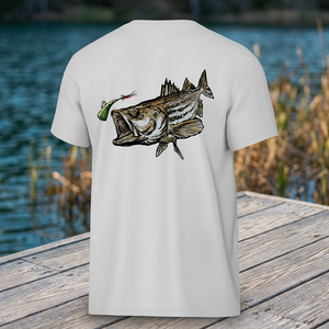 Camiseta de Pesca para Niños, Talla Grande, Ligera, de Secado Rápido, Impermeable, Transpirable, con Protección Solar UPF 50+, Estampada, para Verano y Actividades al Aire Libre - Product Image 1