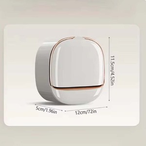 Boîte de <span class=keywords><strong>rangement</strong></span> murale en PP pour salle de bain avec couvercle, étanche, pour vaisselle, boîte de <span class=keywords><strong>rangement</strong></span> de voyage, organiseur - Product Image 6