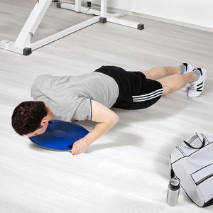 Planche d'exercice d'équilibre ronde portable, entraîneur de stabilité d'équilibre avec poignée pour l'entraînement du tronc, entraîneur physique, thérapie physique - Product Image 6