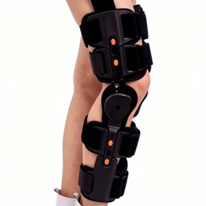 <span class=keywords><strong>Rodillera</strong></span> Ortopédica Transpirable Ajustable con Soporte Fijo para Articulación <span class=keywords><strong>de</strong></span> Rodilla, Inmovilizador Médico para Rehabilitación <span class=keywords><strong>de</strong></span> Fracturas - Product Image 4