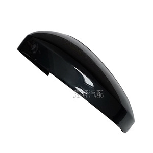 Volkswagen Rearview <b>Mirror</b> Covers Full Set <b>Plastic</b> Black White 12V Spherical Glass <b>Mirror</b> 3M Tape Installation - Product Image 3