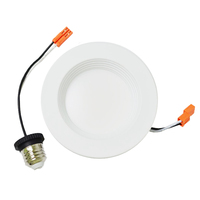 DownLights encastrés ultra minces de 4 pouces 5Cct réglable + veilleuse ETL/CETL
