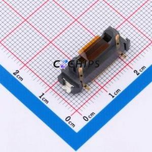 HC-PBB23L-40DP-0.5V10-G2-01 Board-to-Board & Backplane Connector SMD,P=0.5mm Connector 40P 0.5mm Slot Butt Joint Vertical Mount - Product Image 1