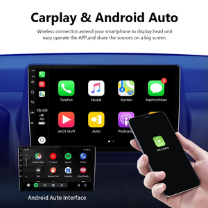 Radio multimedia con GPS para coche, reproductor con Android, 2 DIN, carplay, YouTube, 2005 -2011 - Product Image 3