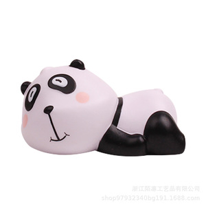 Panda <b>Squishy</b> Toy Pu Material Slow Rebound Stress Relief Gift For Kids 5 7 Years Unisex - Product Image 2
