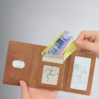 Dompet Lipat Tiga Fungsi Stand, Slot Kartu, Kantong Kartu Kredit Magnetik untuk Casing Ponsel iPhone 18 17 16 15