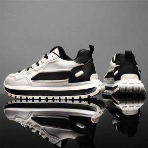 2026 New Model Men's Summer Trendy Torre Casual Sneakers Breathable White Shoes Non-slip Soft TPR Insole Comfort Zip Closure - Product Image 1