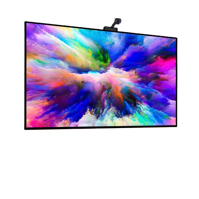 IP20 3.8m 12V RGBIC 55-65 Inch Tuya Sync Music App Google Alexa WIfi Immersed LED Smart TV Backlight Strips Lights With Camera