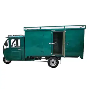 Factory Supply Electric Tricycle Cargo Trade Cargo Enclosed Electric Tricycles 3 Wheel