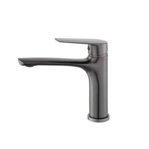 Rubinetto Moderno per Bagno in Ottone <span class=keywords><strong>con</strong></span> <span class=keywords><strong>Sensore</strong></span> Touch, Design <span class=keywords><strong>con</strong></span> Superficie Annerita - Product Image 1