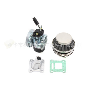 Interfaz de filtro de aire para carburador de motocicleta Zuqing, 49, 50, 80cc, universal, con abrazadera para motores de dos tiempos - Product Image 5