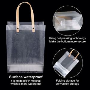 Bolsa de Plástico con Logotipo Personalizado al por Mayor, Bolsa Pequeña de Agradecimiento, Bolsa Transparente para Regalos Cosméticos - Product Image 5