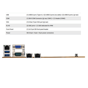 Ổ cắm duy nhất AMD epyc máy chủ Bo mạch chủ tyan S8026GM2NR-LE 2 * PCIe 3.0 X24 Riser khe cắm thẻ 2TB DDR4 tyan Bo mạch chủ - Product Image 4