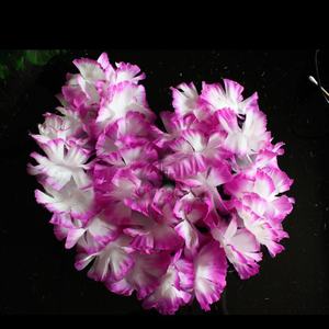 Décoration de fête Collier de fleurs colorées Soie hawaïenne Artificielle Lei <span class=keywords><strong>Guirlande</strong></span> LED <span class=keywords><strong>personnalisée</strong></span> - Product Image 3