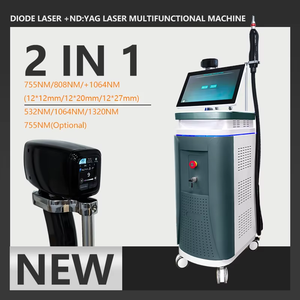 Máquina láser de depilación corporal 2000W Eliminación de tatuajes con láser Pico con refrigeración por aire para salón profesional - Product Image 2