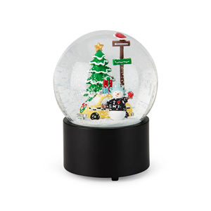 Globe à neige de Noël de la ville de <span class=keywords><strong>New</strong></span> <span class=keywords><strong>York</strong></span>, globe à eau en résine avec taxi de la ville de <span class=keywords><strong>New</strong></span> <span class=keywords><strong>York</strong></span> et bonhomme de neige de la Statue de la Liberté, cadeau souvenir de vacances personnalisé pour la décoration de la maison - Product Image 4