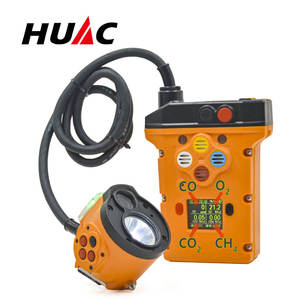 Lampe minière intelligente KLWX8LM(B) certifiée MA EX, détection de gaz, interphone vidéo, lampe de mineur antidéflagrante - Product Image 1