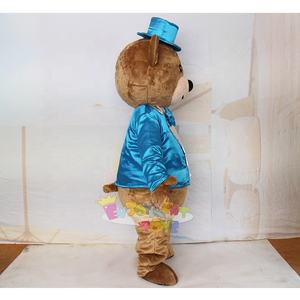 Di alta qualità CE <span class=keywords><strong>orsacchiotto</strong></span> Costume mascotte <span class=keywords><strong>orsacchiotto</strong></span> carino <span class=keywords><strong>orsacchiotto</strong></span> Costume mascotte con cappello e <span class=keywords><strong>vestito</strong></span> per la vendita - Product Image 2