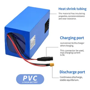 แบตเตอรี่ลิเธียมไอออน 12V 24V 36V 12Ah 15Ah 20Ah 30Ah 50Ah สำหรับจักรยานไฟฟ้าและสกู๊ตเตอร์ - Product Image 4