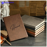 Carnet de notes A5 en similicuir personnalisable pour gravure laser, journaux vierges en similicuir pour gravure laser, fournitures scolaires