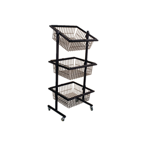 Hot Promotion <span class=keywords><strong>Metal</strong></span> Wire Display <span class=keywords><strong>Rack</strong></span> zum Verkauf - Product Image 2