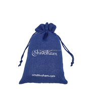 Pochette d'emballage de pain en lin de jute de logo personnalisé en gros sacs de bonbons en toile de jute avec cordon de serrage