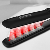 Lisseur vapeur infrarouge amélioré, professionnel, céramique 2-en-1, lisseur et boucleur, pour salon de coiffure - Vente chaude