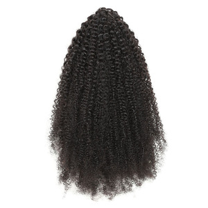 Capelli brasiliani naturali non trattati parrucca corpo onda piena <span class=keywords><strong>coda</strong></span> <span class=keywords><strong>di</strong></span> <span class=keywords><strong>cavallo</strong></span> <span class=keywords><strong>di</strong></span> estensione <span class=keywords><strong>con</strong></span> artiglio onda <span class=keywords><strong>di</strong></span> acqua stile - Product Image 5