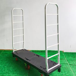Carrito de Mano de Seis Ruedas Estilo Japonés, Carrito de Supermercado de Seis Ruedas - Product Image 6