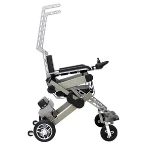 2023 più venduto sedia a rotelle pieghevole portatile sedia a rotelle elettrica per disabili