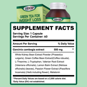 דהופ שריפת שומן כמוסות הרזיה תה ירוק משקל קפסולות לקדם אנרגיה - Product Image 5
