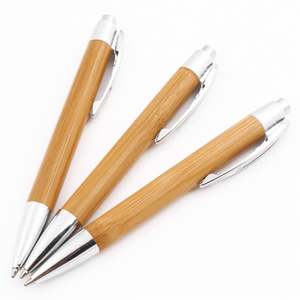 Dernier produit promotionnel, stylo en bambou personnalisé, écologique et bon marché - Product Image 1
